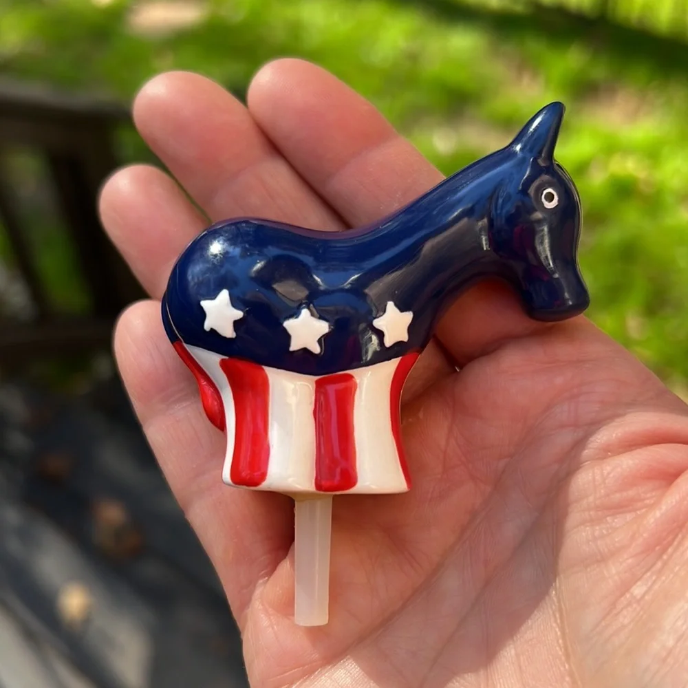 Nora Fleming political democratic DONKEY RETIRED / RARE 🇺🇸 - Picture 10 of 10